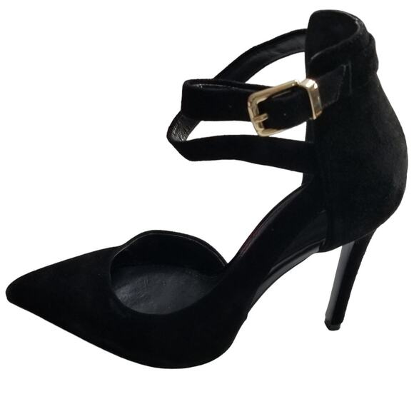 Guess Ambelu Black Suede Pumps, Size 9 - Picture 11 of 12